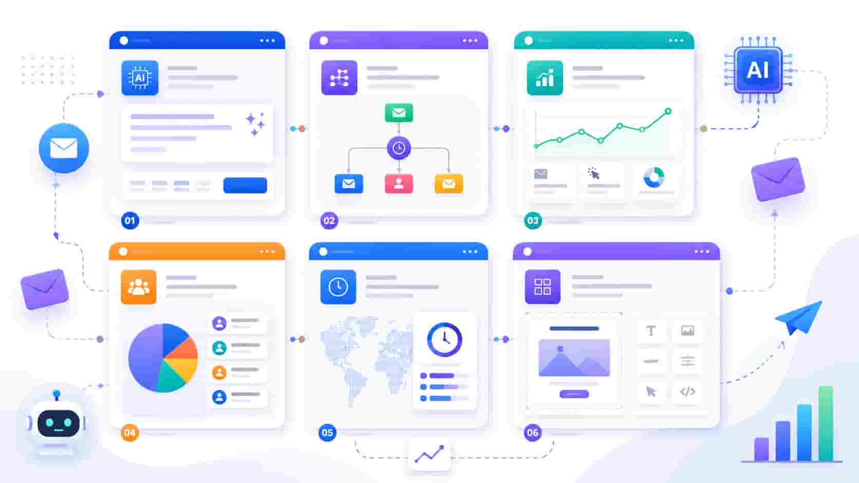 Dashboard for AI Email Marketing Tools for Small Businesses