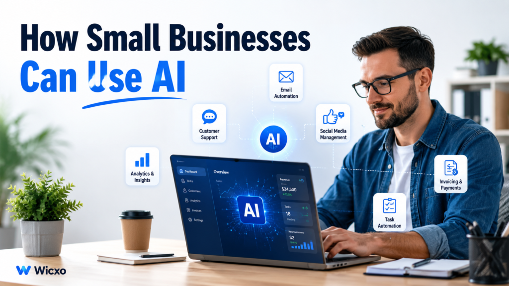 how small businesses can use AI